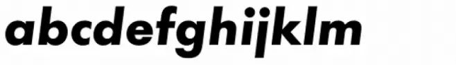 Futura EF Bold Oblique