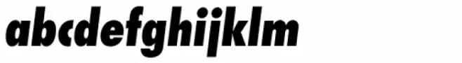 Futura EF ExtraBold Condensed Oblique