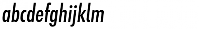 Futura ND Alt Cond Medium Oblique