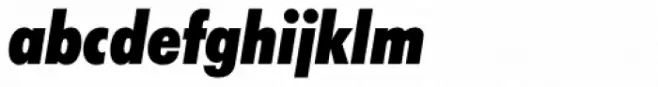 Futura No 2 D Cond ExtraBold Italic