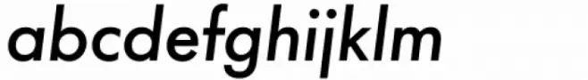 Futura Now Headline Medium Italic
