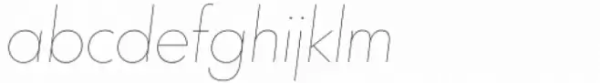 Futura Now Headline Thin Italic