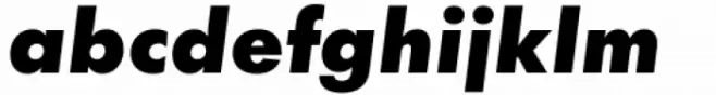 Futura Now Text Black Italic