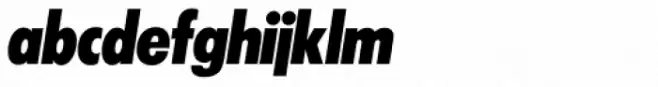 Futura SH ExtraBold Cond Italic
