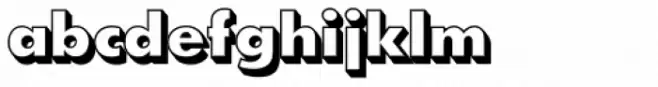 Futura Shaded SB ExtraBold