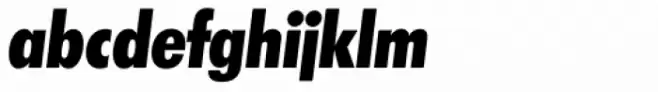 Futura TS ExtraBold Cond Italic