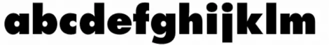 Futura W1G Extra Bold