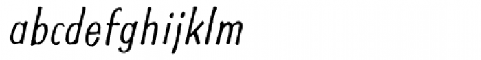 Futuramano Cond Light Italic
