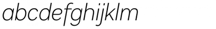 Gabriel Sans Condensed Light Italic