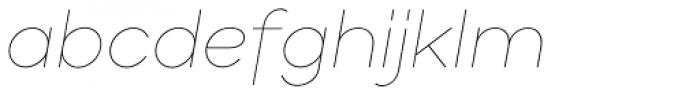 Gabriel Sans Thin Italic
