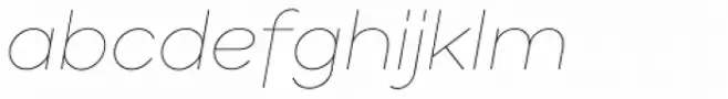 Gabriel Sans Thin Italic