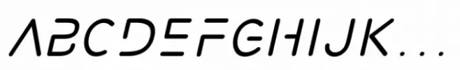 Galactica Bold Italic