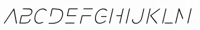 Galactica Light Italic