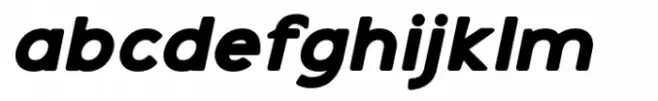 Galak Round Extra Bold Italic