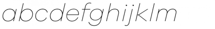 Galano Grotesque Thin Italic