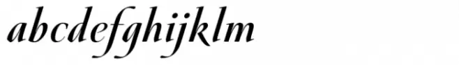 Galdana Semi Bold Italic