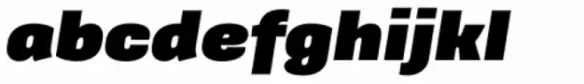 Galeana Extended Heavy Italic