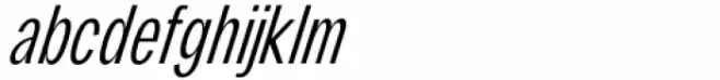 Gallinari Light Condensed Oblique