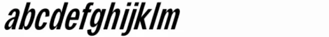 Gallinari Medium Condensed Oblique