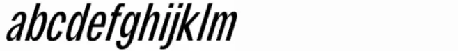 Gallinari Regular Condensed Oblique