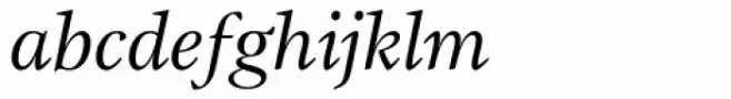 Gamma Book Italic