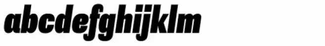 Ganges Black Italic