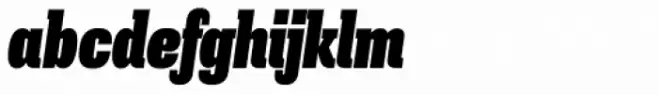 Ganges Slab Black Italic