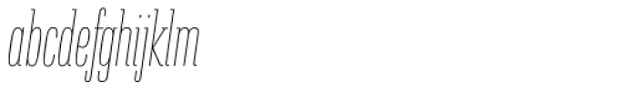 Ganges Slab Thin Italic