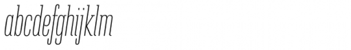 Ganges Slab Ultra Light Italic