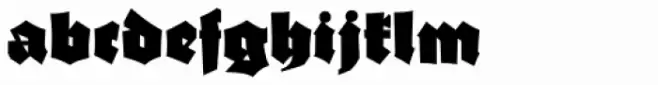 Ganz Grobe Gotisch D