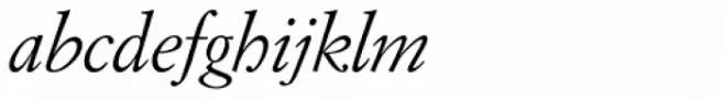 Garam Simon SB Italic