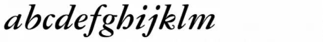 Garamond DT Bold Italic