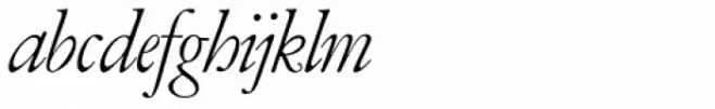 Garamont Amst SH Italic