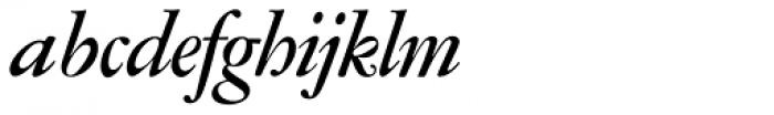 Garamont Amst SH Med Italic