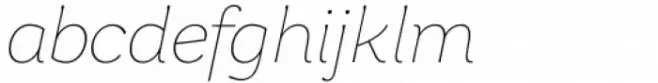 Garbata Thin Italic