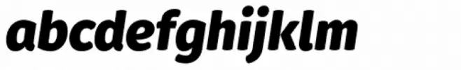 Gardenia Black Italic