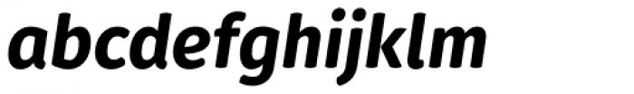 Gardenia ExtraBold Italic
