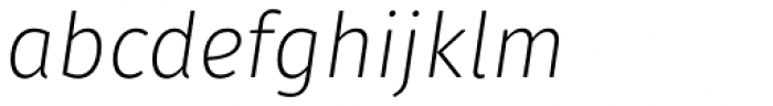Gardenia Light Italic