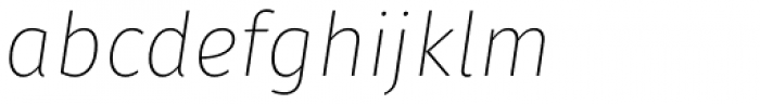 Gardenia UltraLight Italic