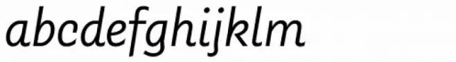 Gardner Sans Light Italic