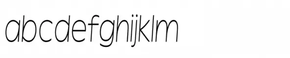 Garnison Extra Light Italic Condensed