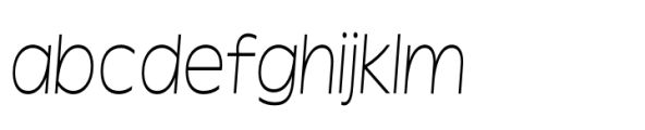 Garnison Extra Light Italic