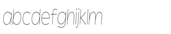 Garnison Hairline Italic Condensed