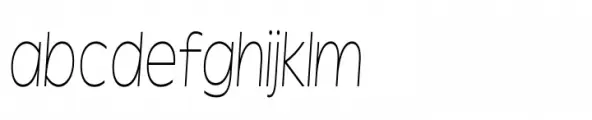 Garnison Thin Italic Condensed