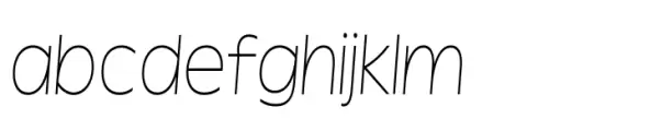 Garnison Thin Italic