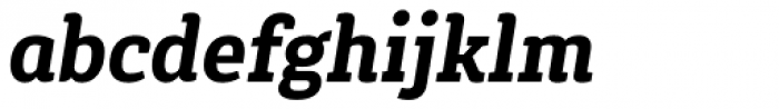 Gaspo Slab Black Italic