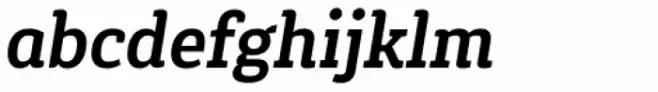 Gaspo Slab Bold Italic