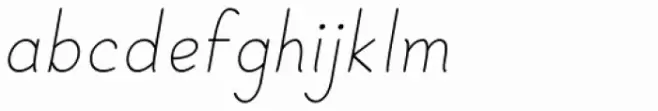 Gaston Print Light Italic