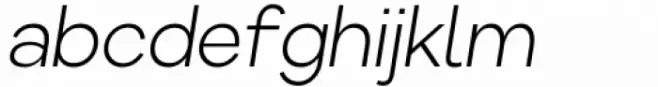 Gatter Sans Light Italic