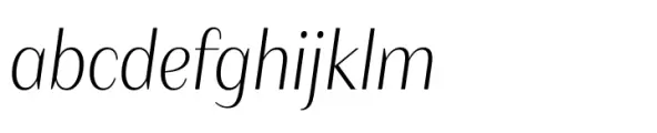 Gayatri Ultra Light Italic